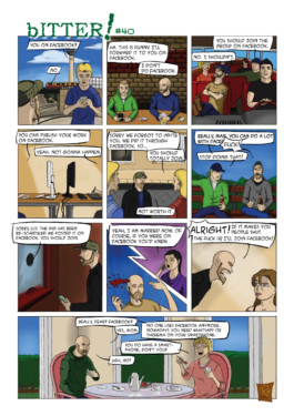bITTER ist ein privates Comic-Projekt über schwere, soziale Probleme und Zeug. 